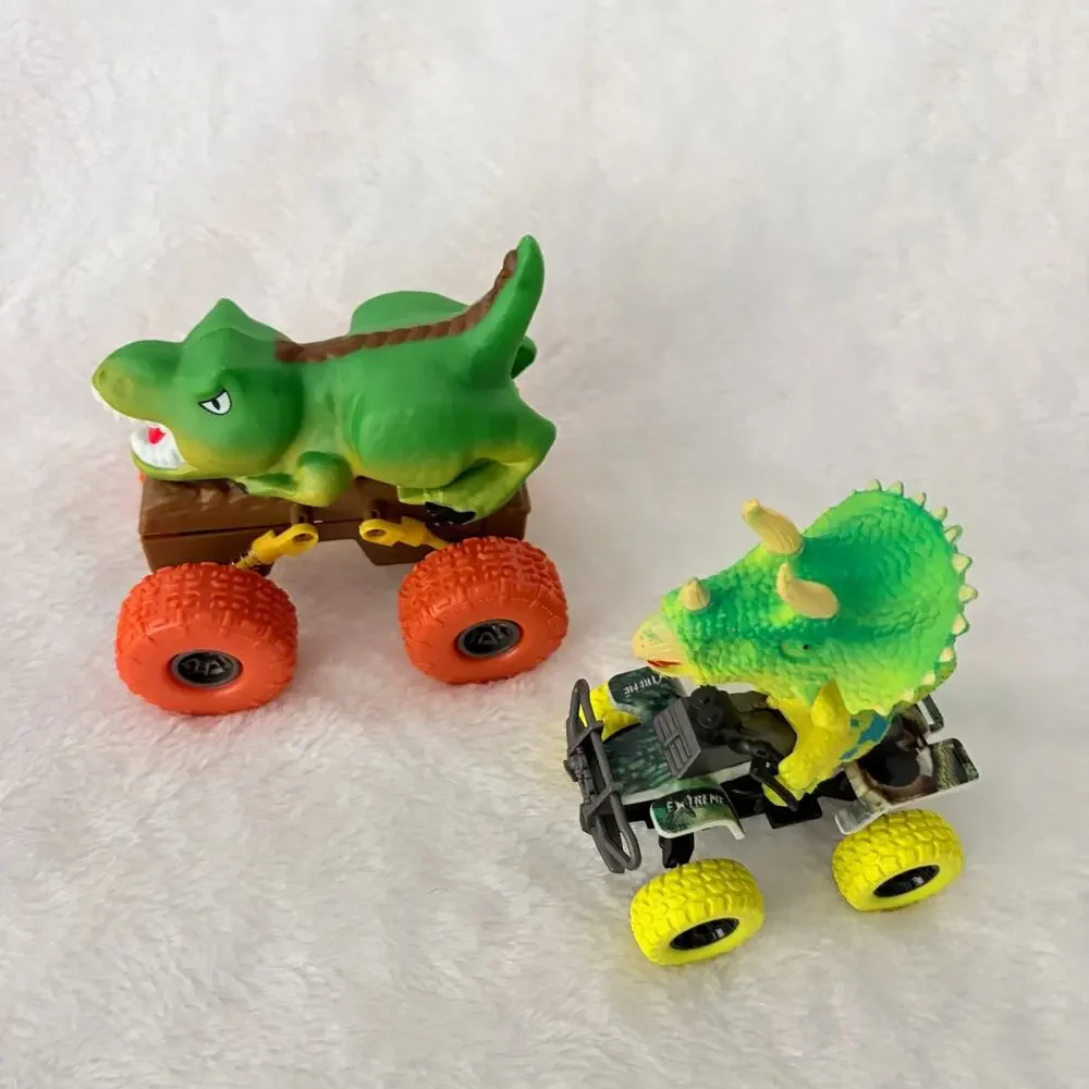 Dinosaur Truck‎ Lot Gift Toy Cas ATV Monster Dino Cars Toddler Children Plastic